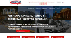 Desktop Screenshot of mexpur.com